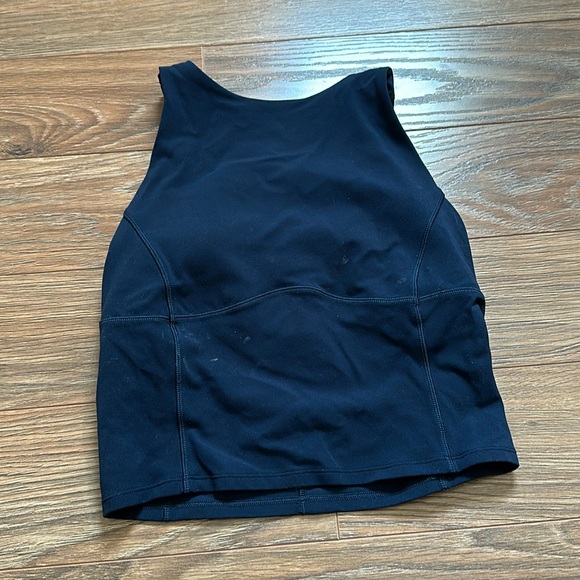 Lululemon key to balance tank size 4 in navy blue - Picture 1 of 2
